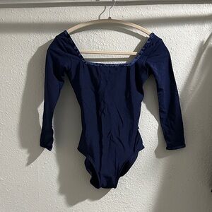 Dark blue Yumiko leotard size XL